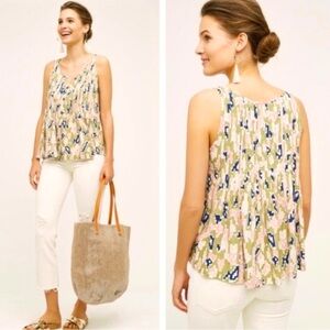 Anthropologie Maeve Saona Swing Tank Top Size 0